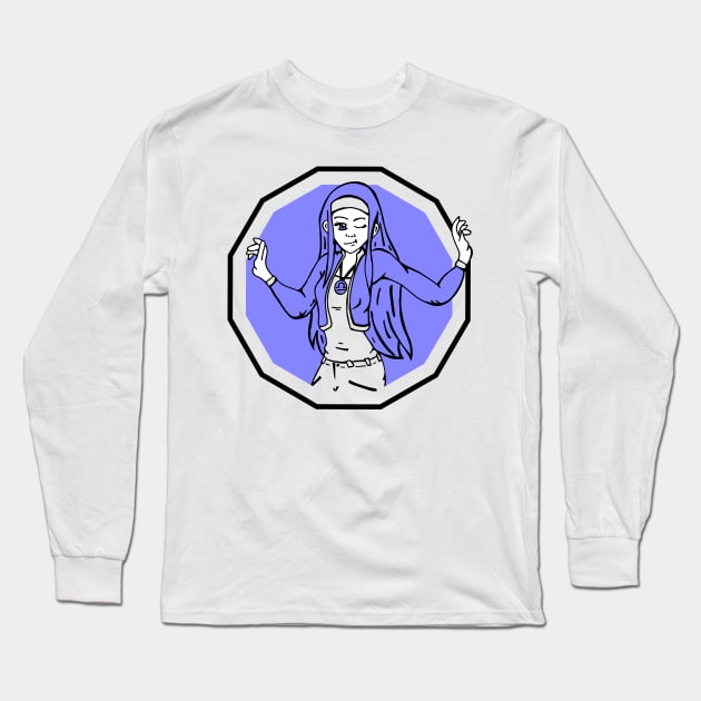 Astro Libra woman Long Sleeve T-Shirt by COLeRIC